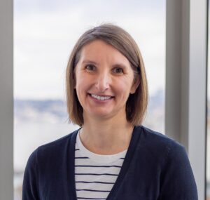Formal headshot of faculty member Julie Mathieu.