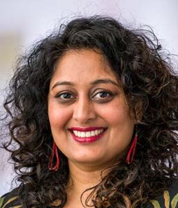 Formal headshot of faculty member Aakanksha Singhvi.