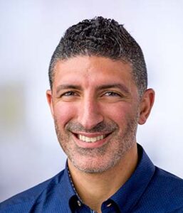 Formal headshot of faculty member Cyrus Ghajar.