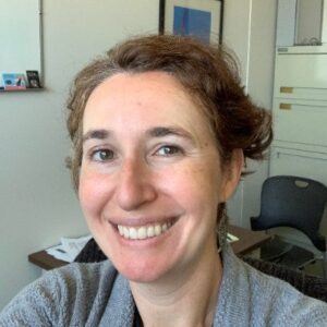 Formal headshot of faculty member Nicki Liachko in office.