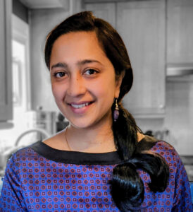 Formal headshot of faculty member Akhila Rajan.