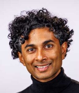 Formal headshot of faculty member Sanjay Srivatsan.