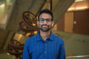 Formal headshot of faculty member Sudarshan Pinglay.