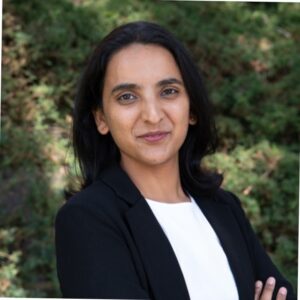 Formal headshot of faculty member Aakanksha Jain.